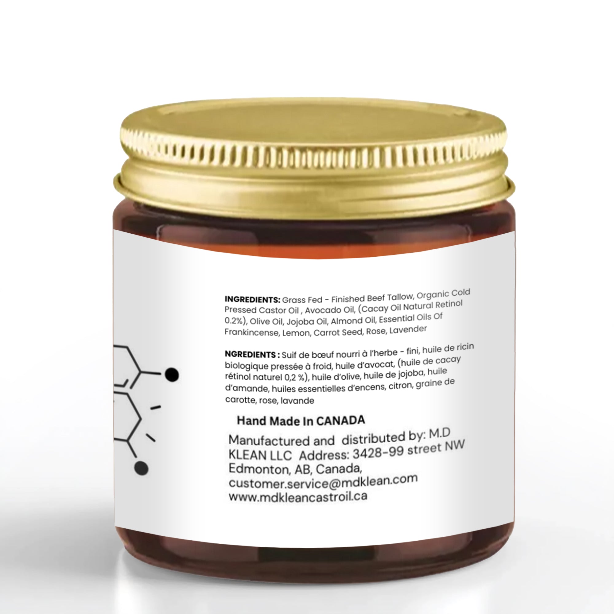 NEW Tallow + Natural Retinol Cream - Anti-Aging All-Natural Retinol Face Cream, For Face, Neck & Décolleté - Day & Night Moisturizer - 4 fl oz